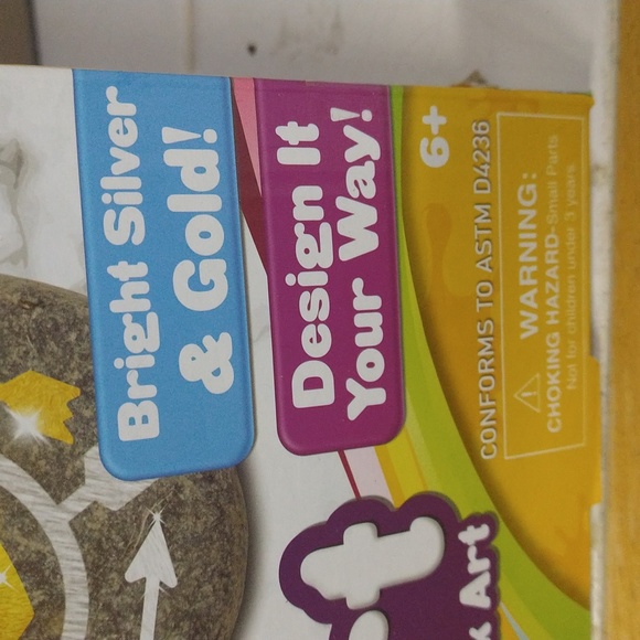 Metallic Rock Art From Creative Kids 2LBS - Picture 3 of 9